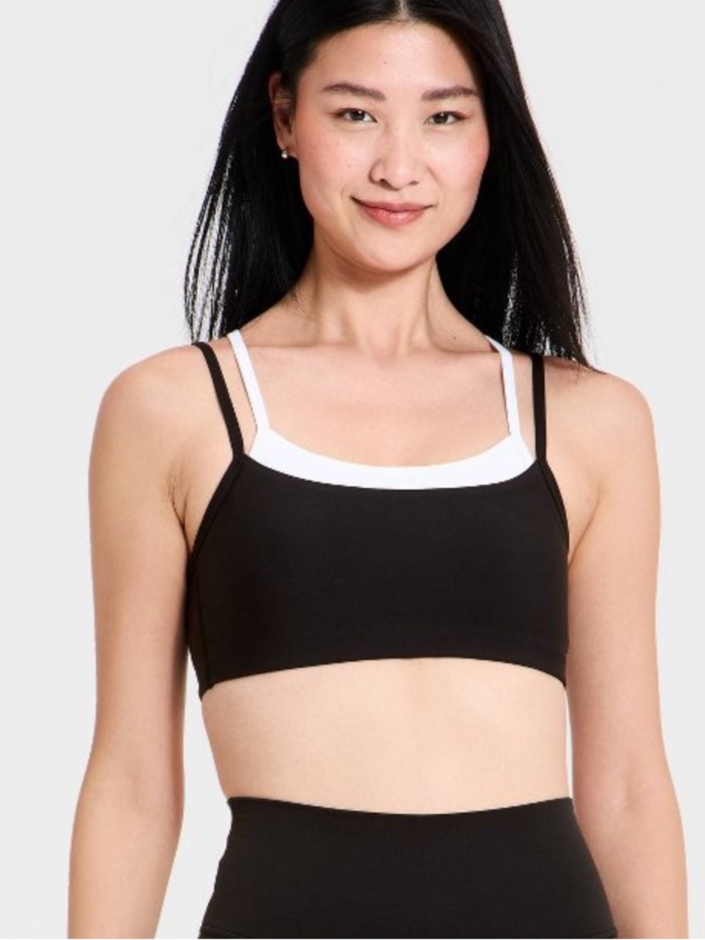 NWT All in Motion Everyday Soft Layered Sports Bra